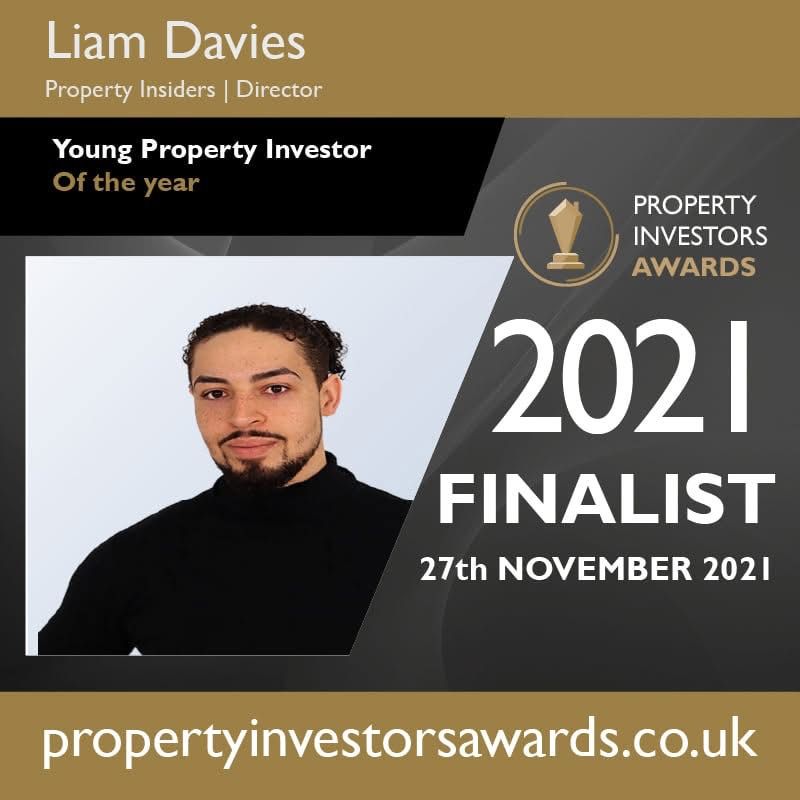 Property Investors Awards 2021 finalist, Young Property Investor of the Year